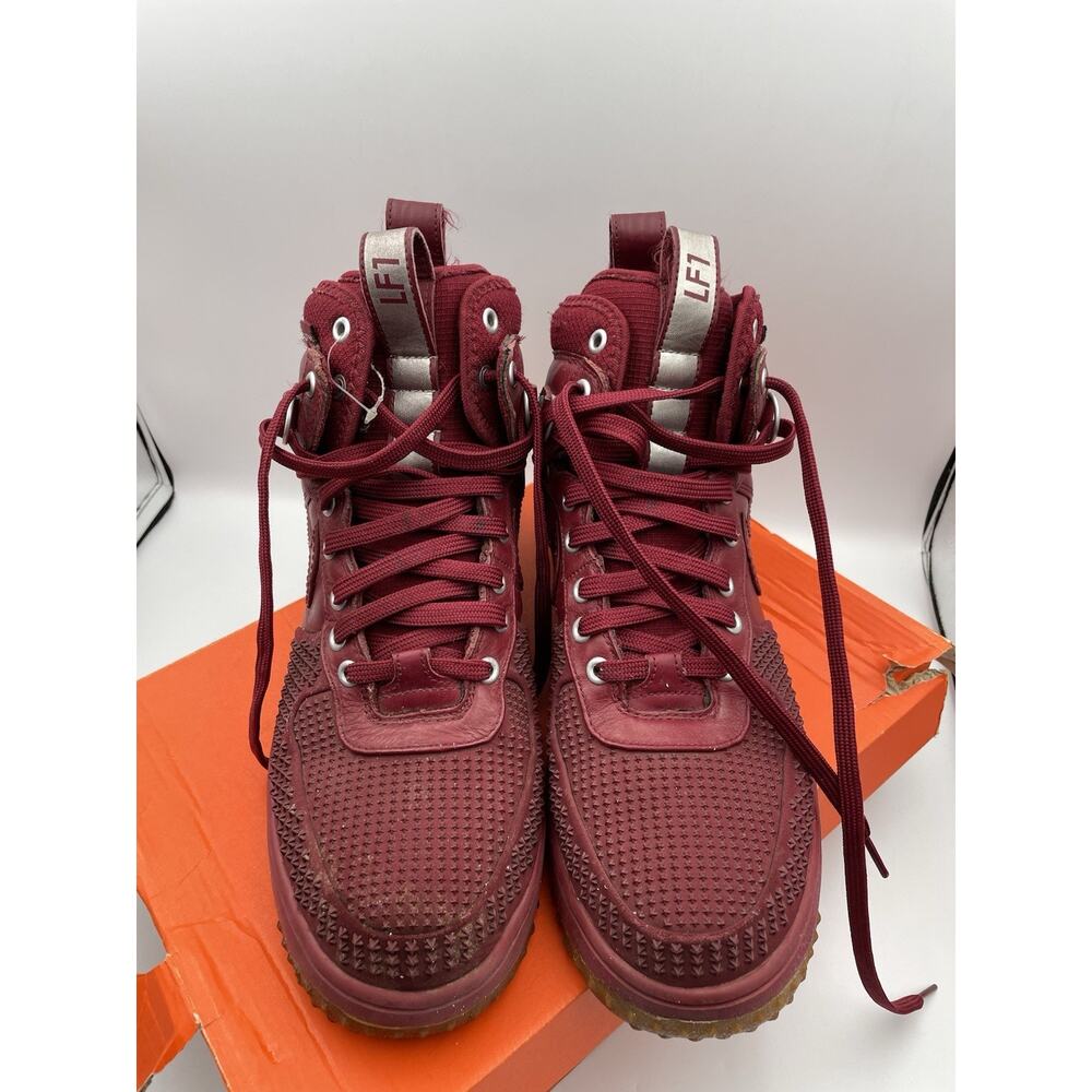 Size 10 - Nike Lunar Force 1 Duckboot Team Red
